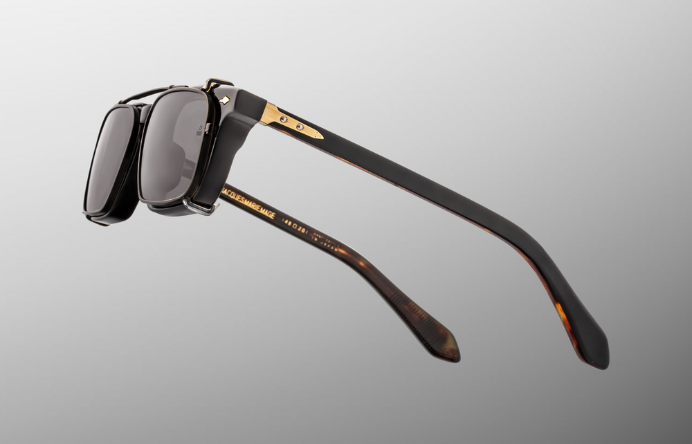 gasp ディビジョンクリューネック　ブラック　M Jacques Marie Mage Moscova Clip On - Black | Eyeglasses | Black