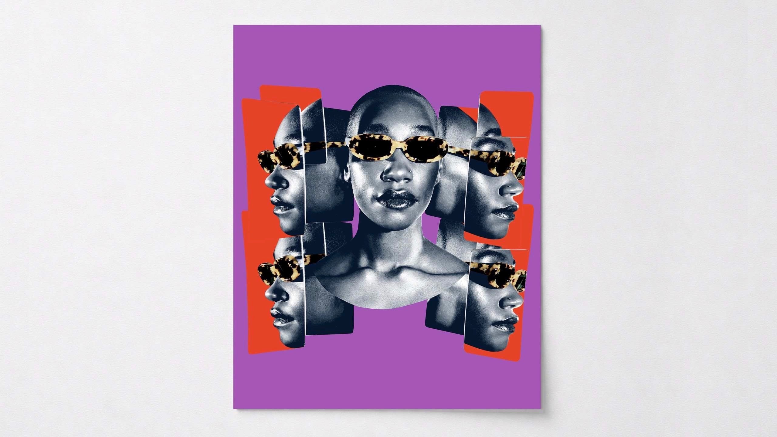 MOLLY DICKSON X BLACK OPTICAL POSTER