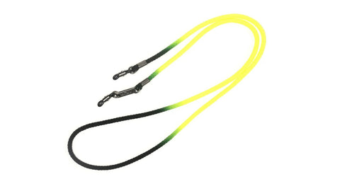 NEON COLOR DYEING GLASS CORD-Yellow / Black