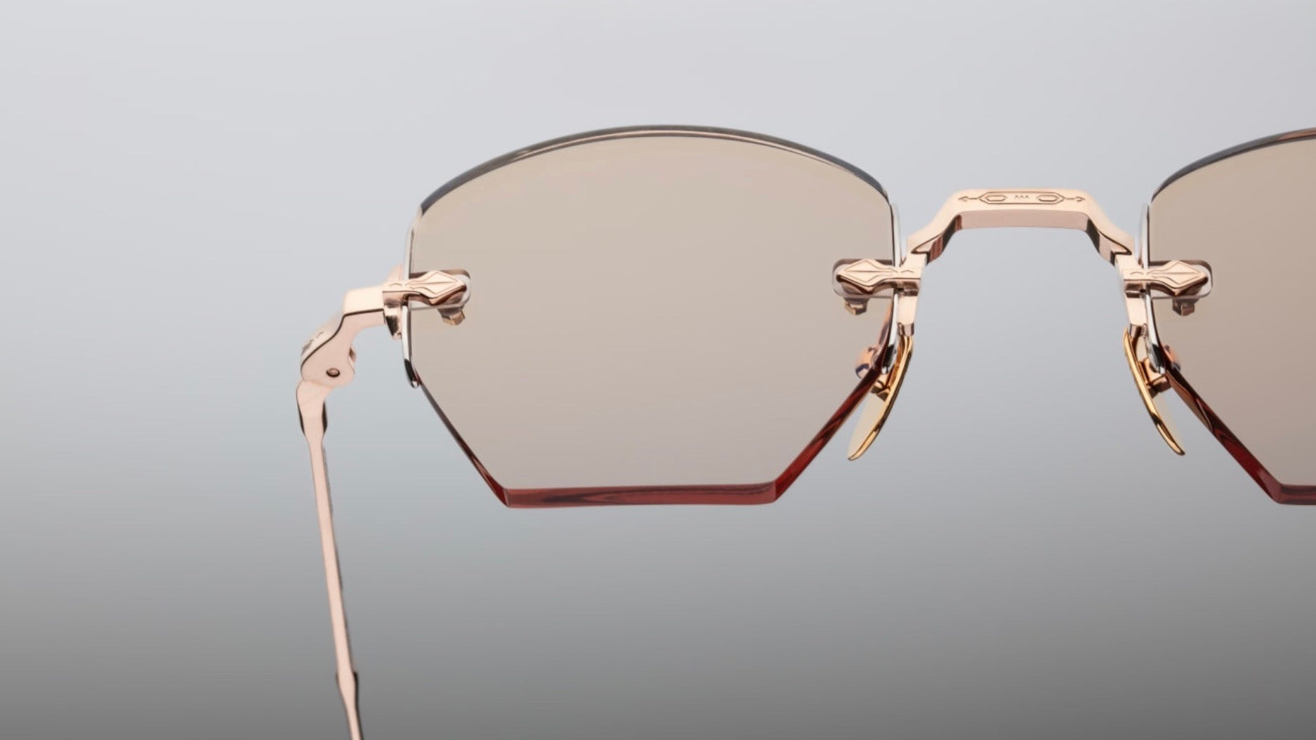 Jacques Marie Mage Oatman - Rose Gold | Sunglasses | Black Optical