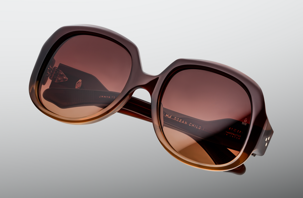 OCEAN CHILD-Carmine / Carmine Triple Gradient / Silver