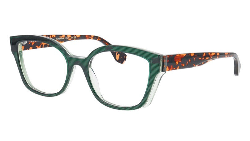 OFFSET 1-1107 Transparent Striped Green