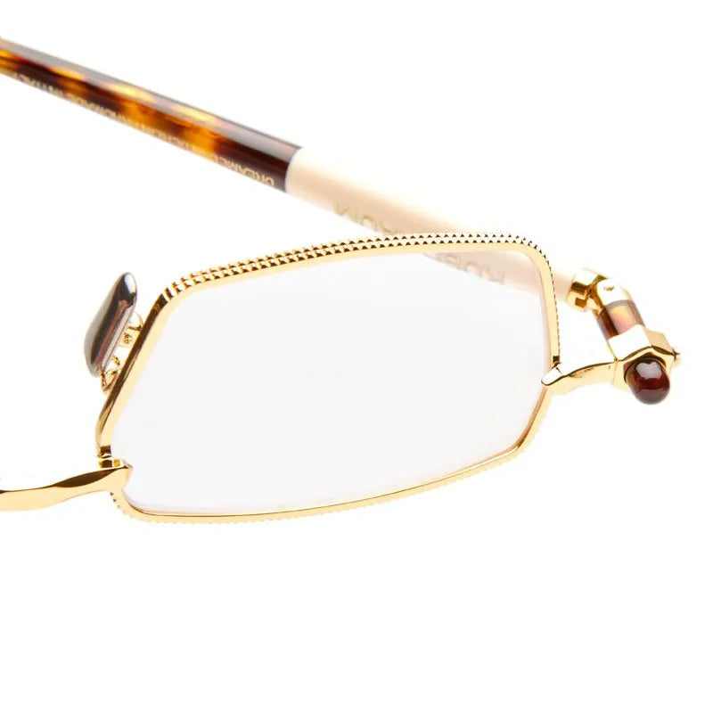 Kuboraum P73 - Gold | Eyeglasses | Black Optical Kuboraum P73 - Gold | Eyeglasses | Black Optical