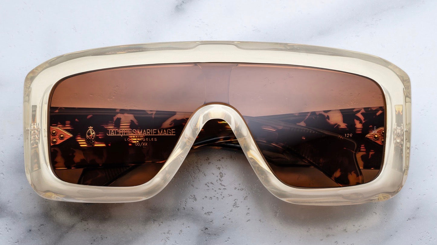 PAUSA-Dun / Nylon Dark Orange Gradient / Silver