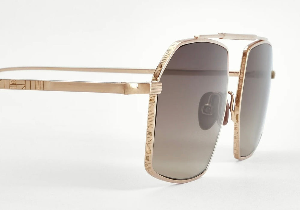 ROYALE-Grey Gold Brushed / Rain Gradient