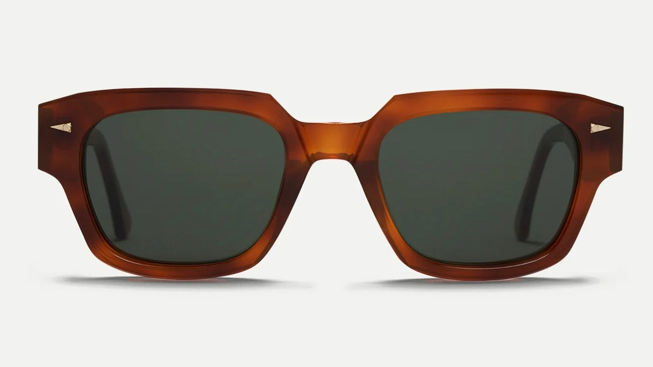 RIVOLI-SUN Orange Turtle / Dark Green
