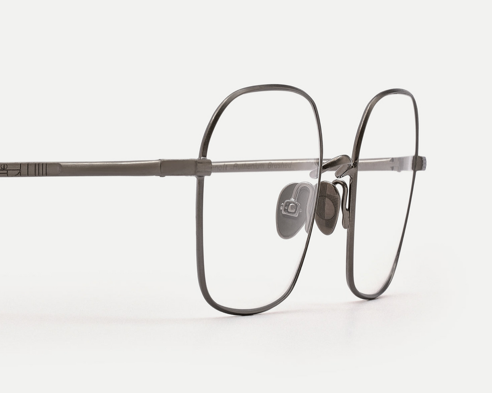 Ahlem Saint Benoit - Ruthenium Brushed | Eyeglasses | Black Optical