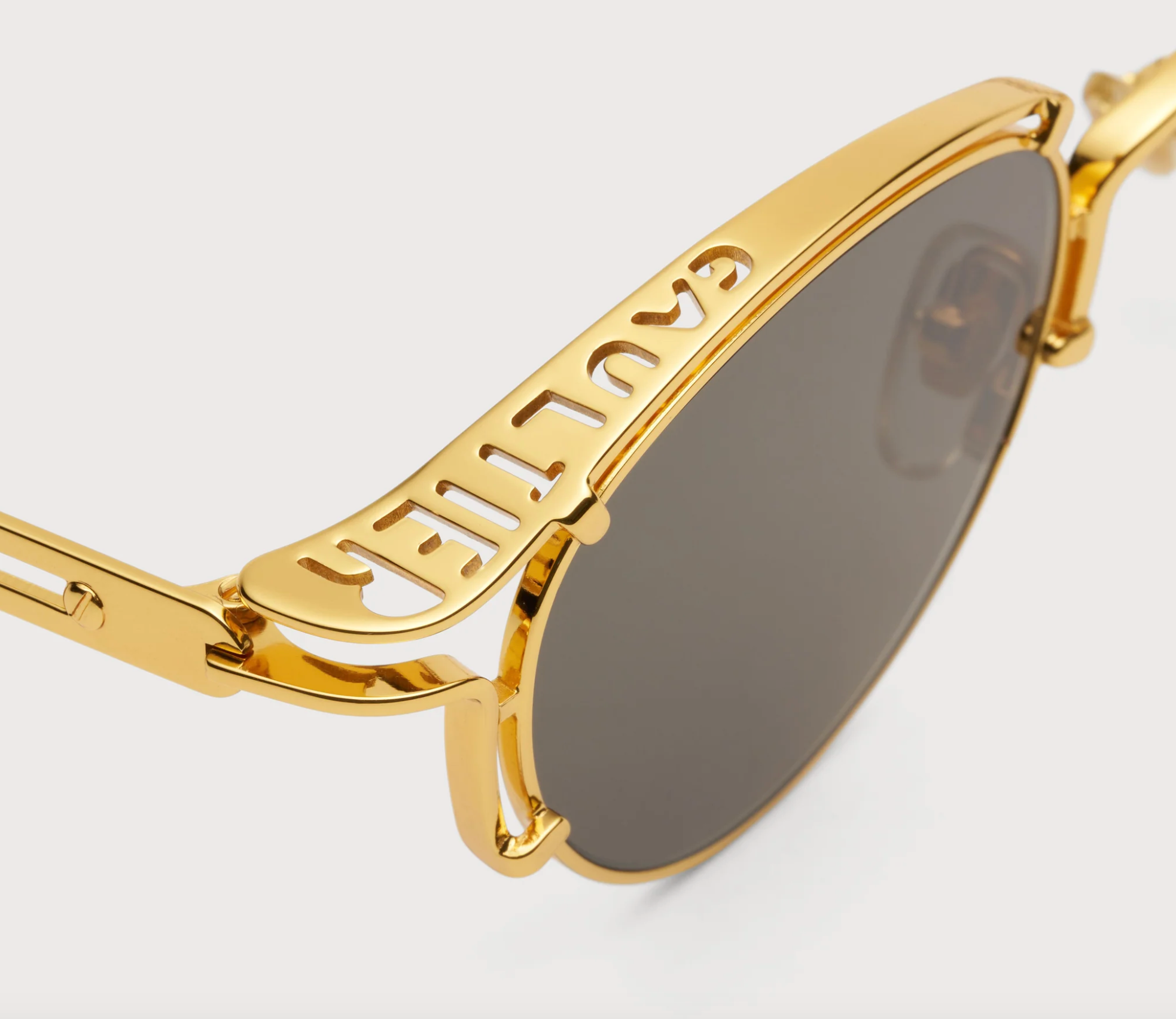 Jean Paul Gaultier Sourcil - Gold | Sunglasses | Black Optical