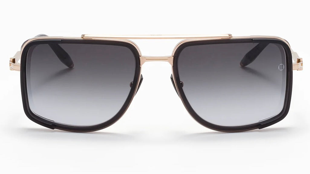 STARGAZER-Brushed White Gold / Crystal Grey / Dark Grey Gradient