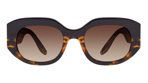 SUENO-Black Amber Tortoise / Smokey Topaz