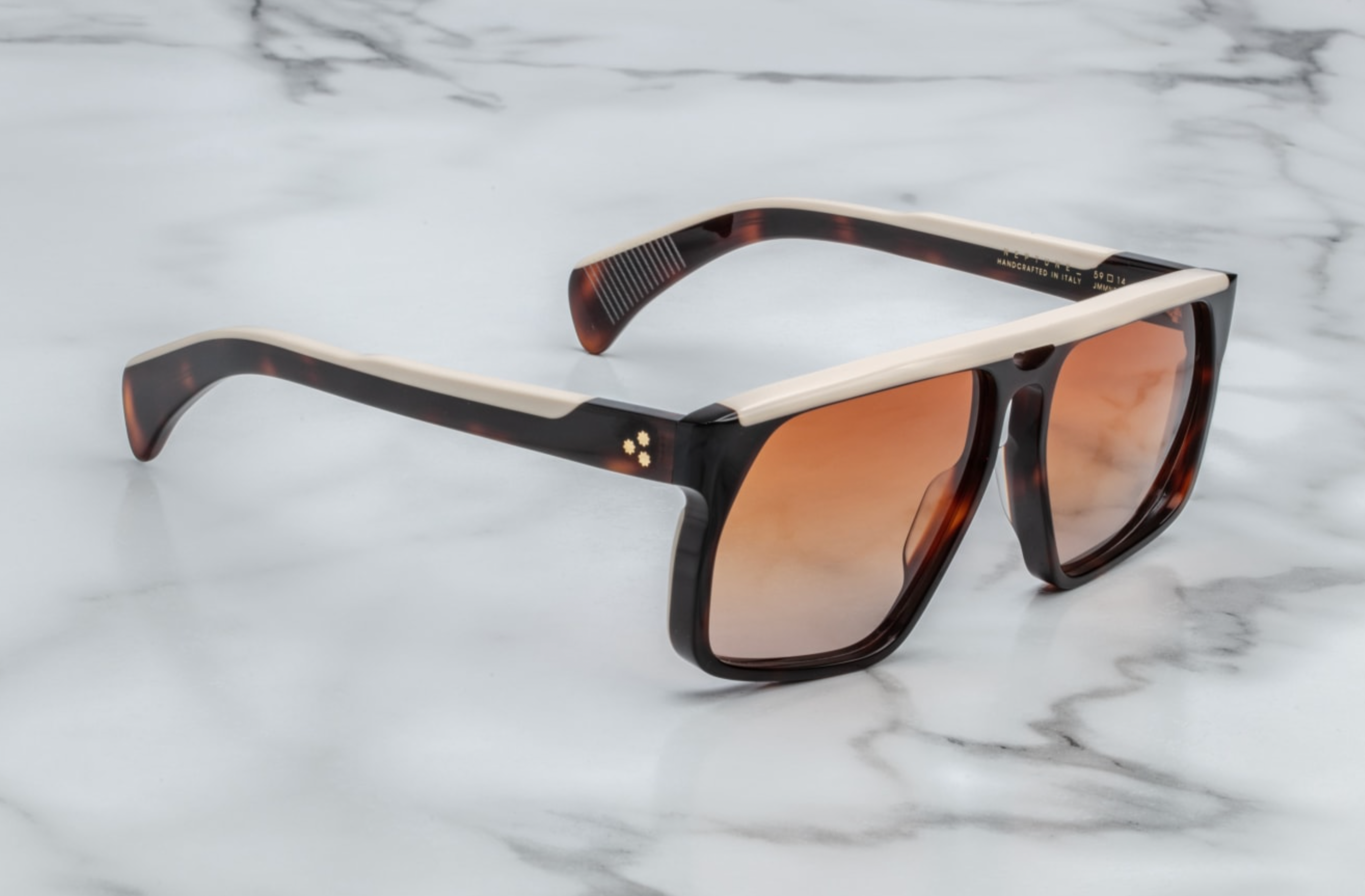 Jacques Marie Mage Neptune - Havana | Sunglasses | Black Optical display picture 1
