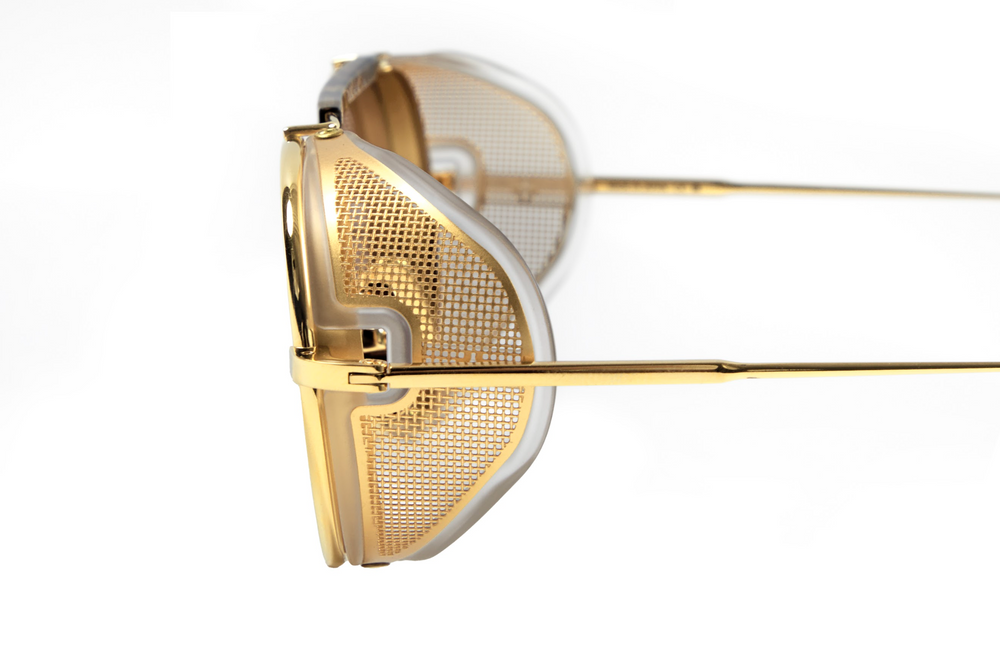 Thom Browne Ues001l - Gold | Sunglasses | Black Optical Thom Browne Ues001l - Gold | Sunglasses | Black Optical