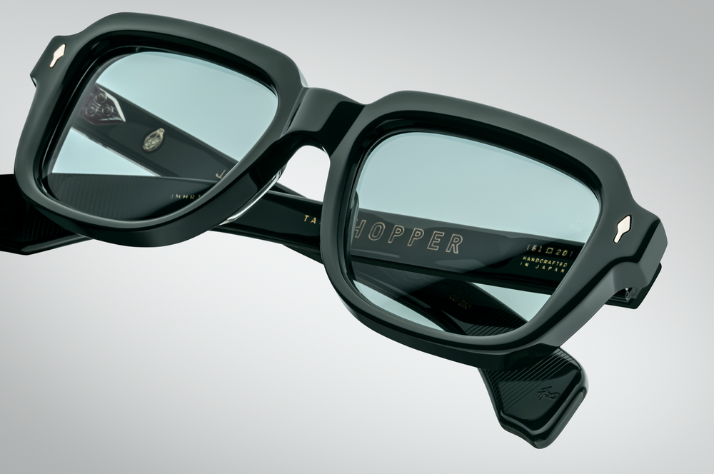 Jacques Marie Mage Taos Hopper - Evergreen | Sunglasses | Black