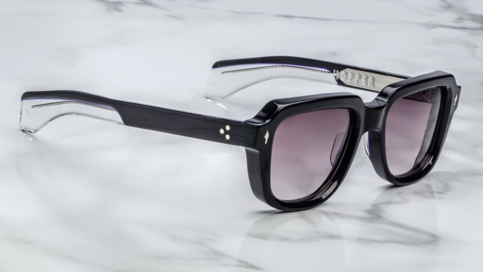 美品 JACQUES MARIE MAGE HOPPER TAOS サングラス Jacques Marie Mage Taos Hopper - Skye | Sunglasses | Black Optical