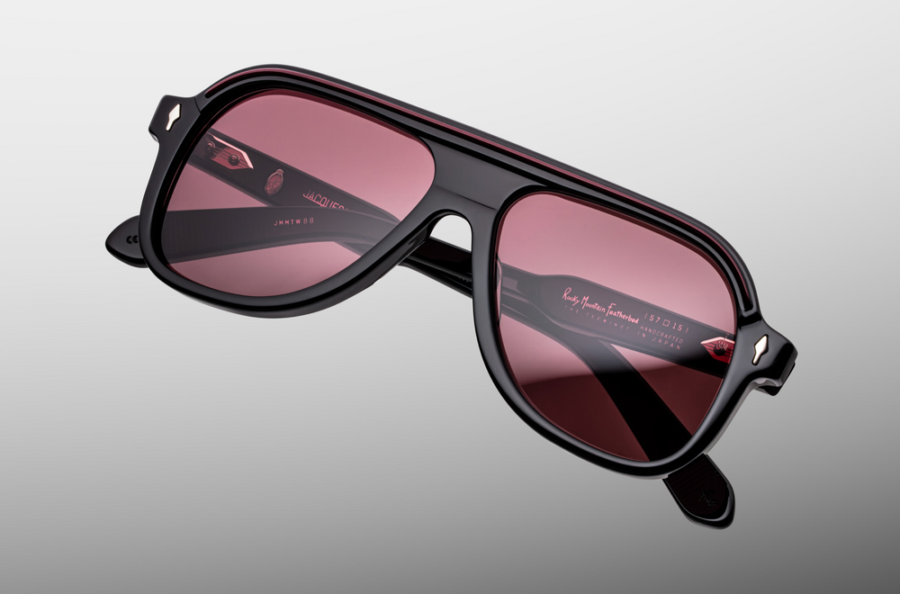 Jacques Marie Mage Teewinot - Black | Eyeglasses | Black Optical