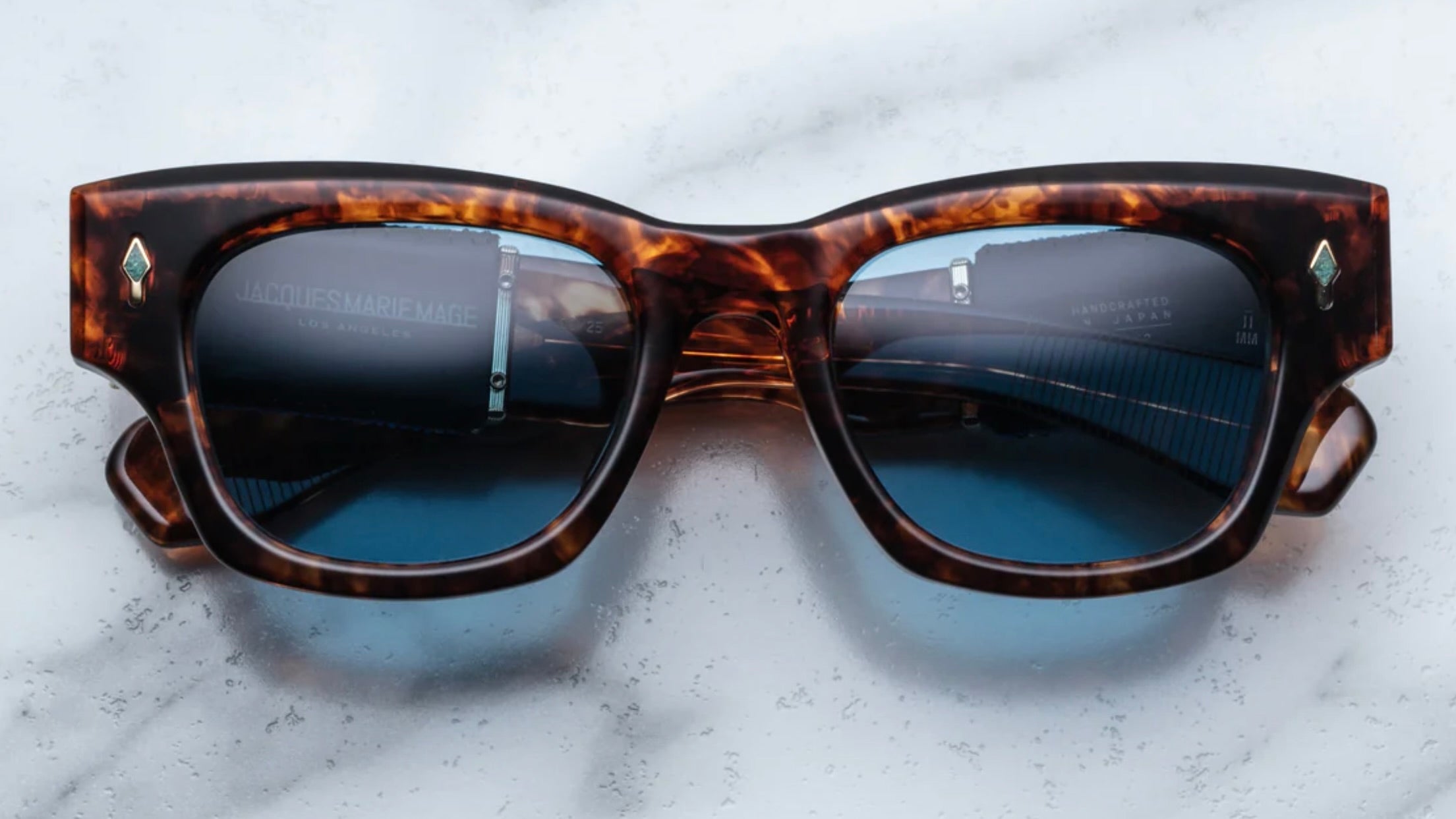 TOPANGA-Argyle 5 / Azure / 18K Dark Gold