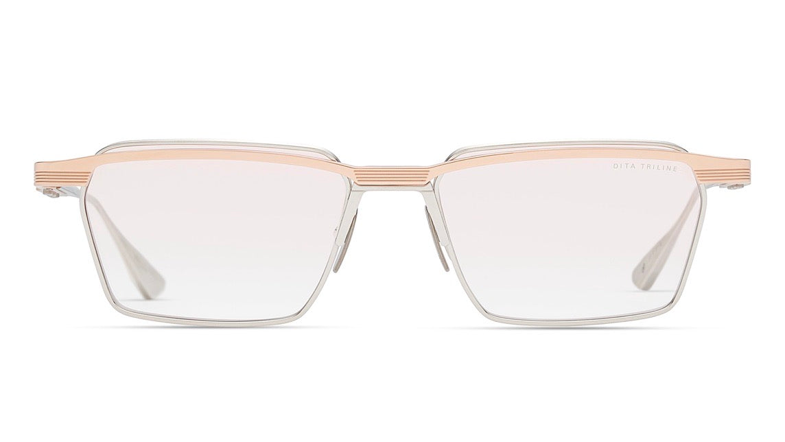TRILINE-Rose Gold / Silver / Brown Wash