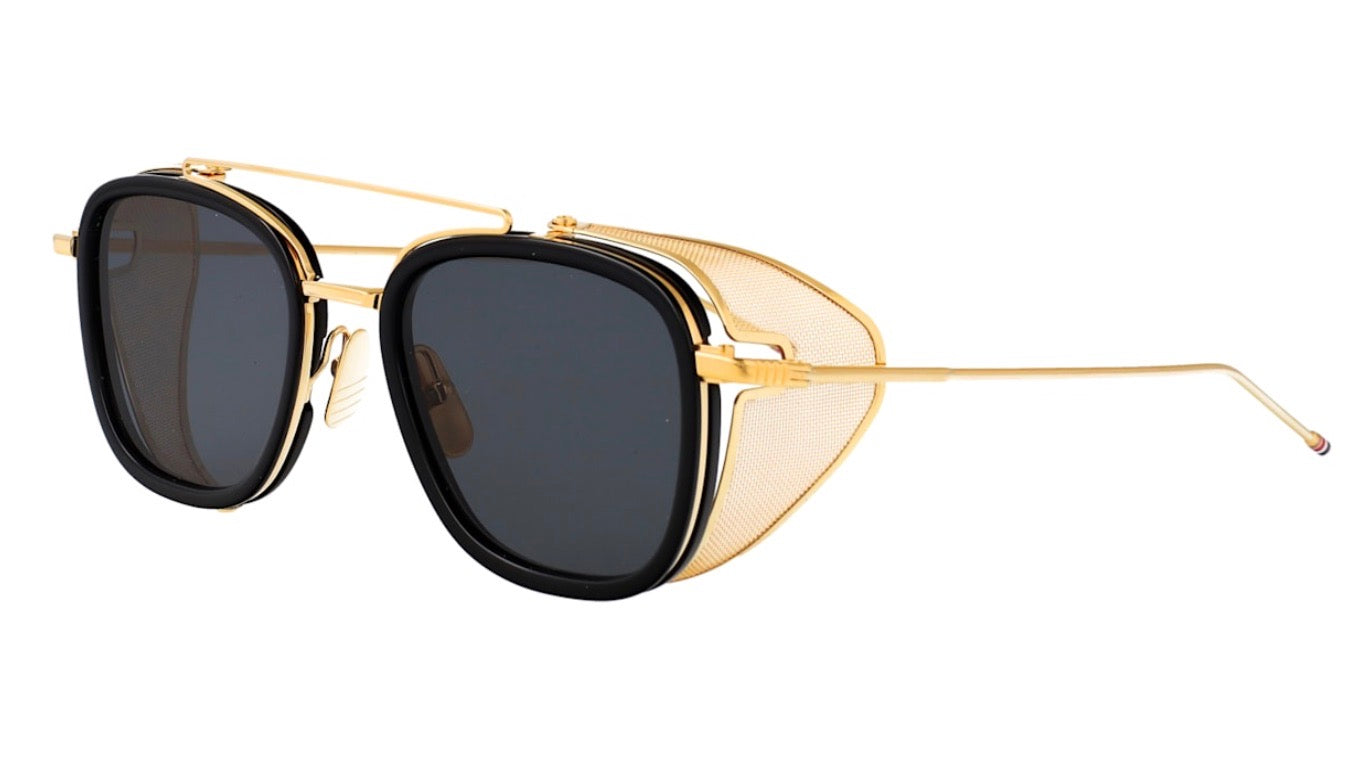 UES808A-Shiny Black 18k Gold Titanium / Dark Grey AR