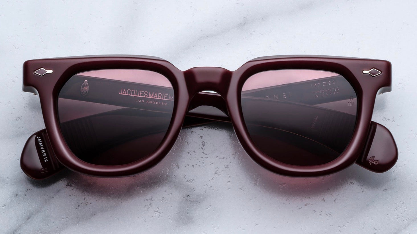 VENDOME-Epoxy II / Cassis / Ruby / Silver