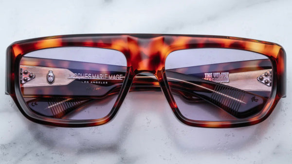 Jacques Marie Mage Vicious - Leopard | Sunglasses | Black Optical