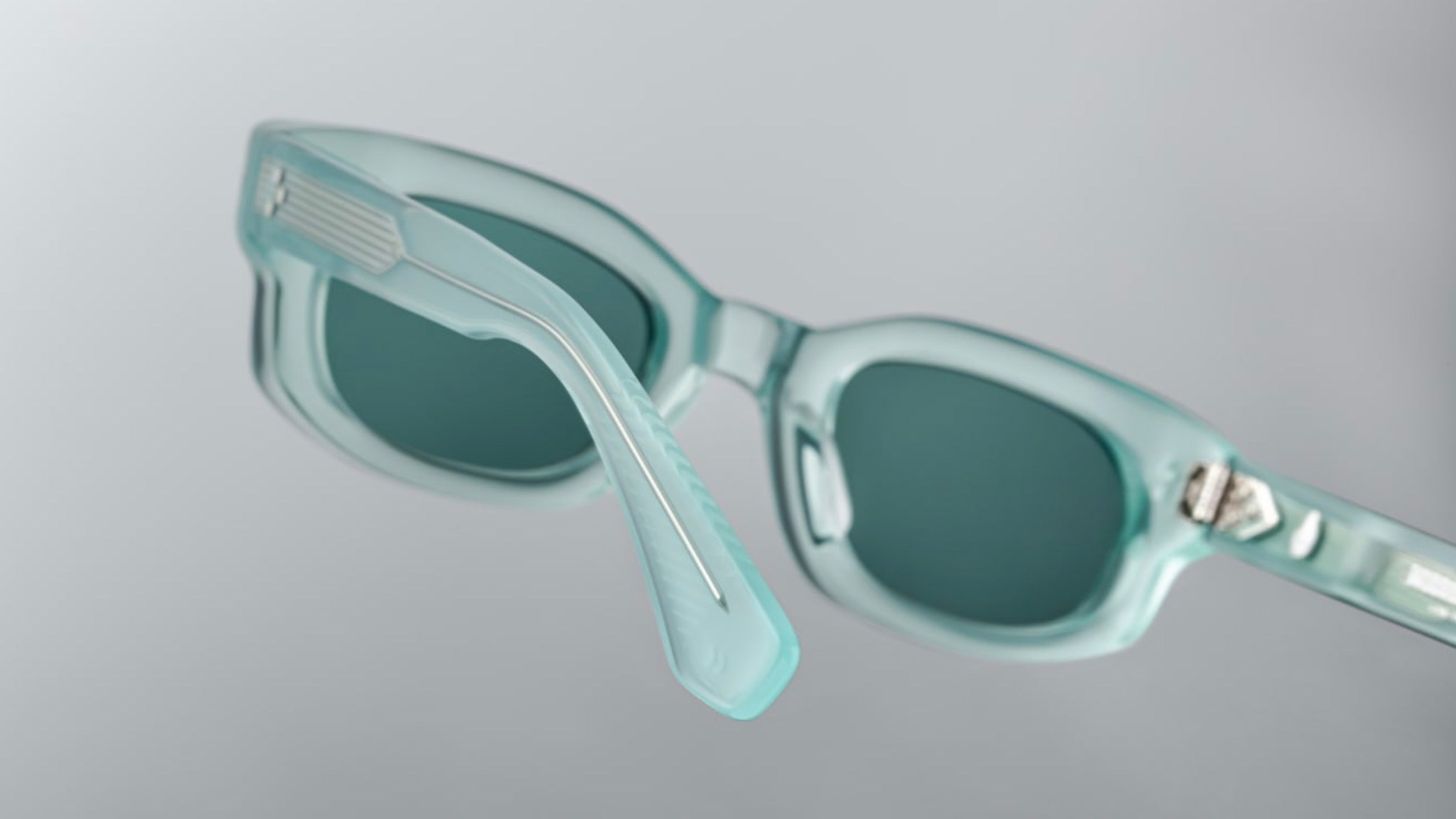 MAKI & CO Aqua Italian Transparent Sunglasses Oakley OO9250 Actuator L (57 - 16) with Blue lenses and  main image 4