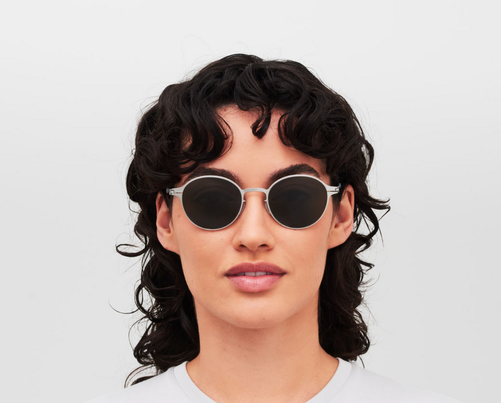 WIM-Shiny Silver / Raw Green Solid