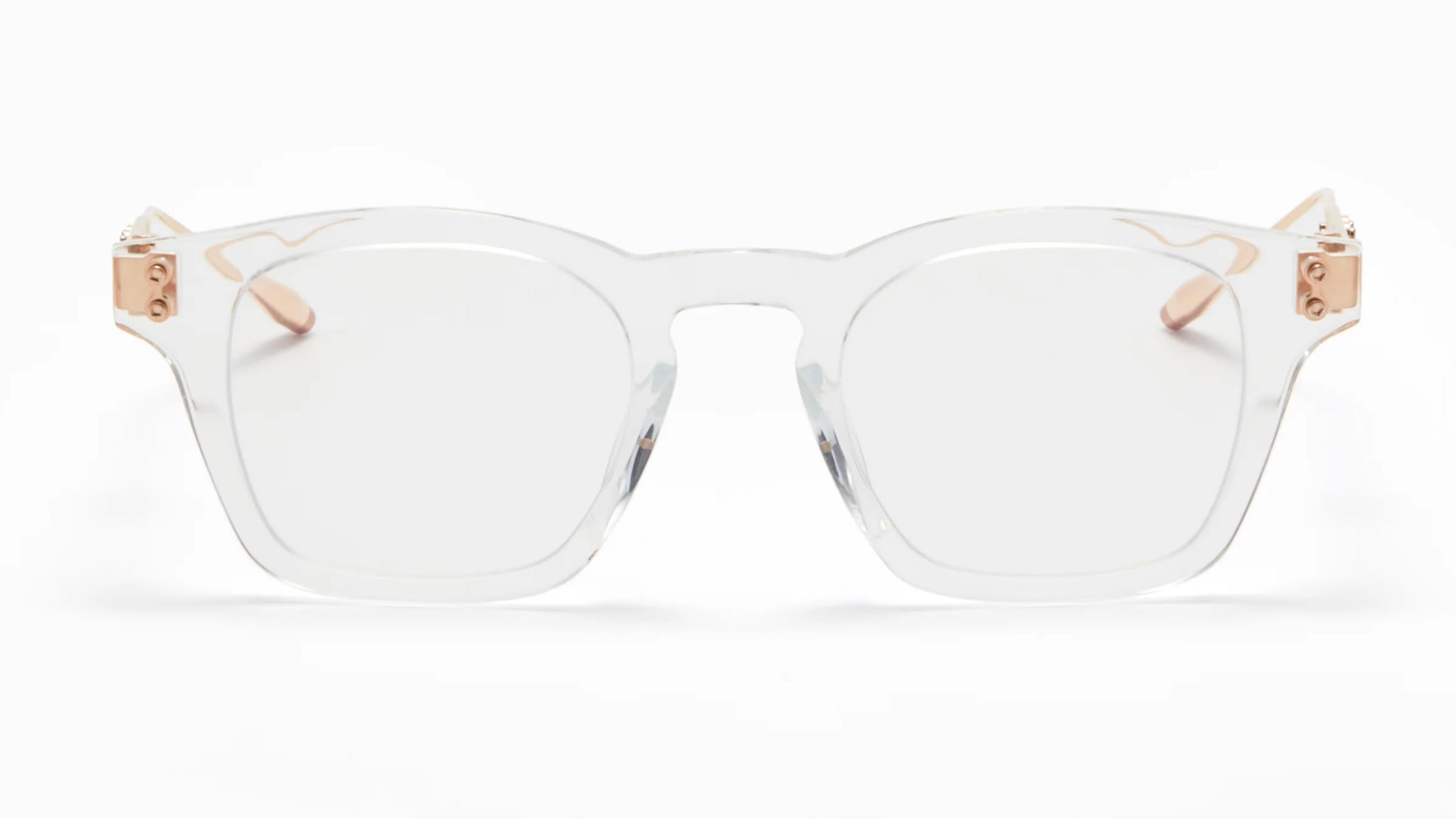 WISE-Crystal Clear / Brushed White Gold
