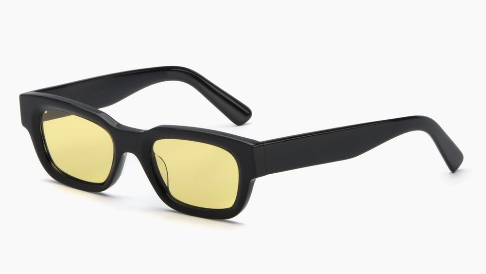 AKILA アキラ Zed Sunglasses BLACK/YELLOW Akila Zed - Black | Eyeglasses | Black Optical