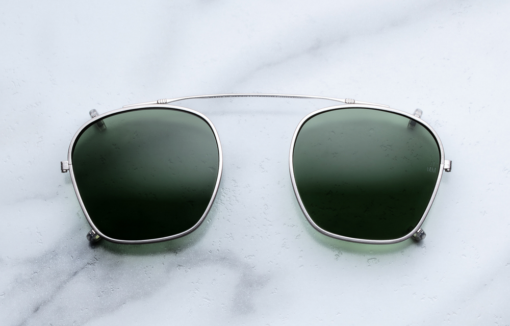 Jacques Marie Mage Zephirin Clip On 2 - Silver | Eyeglasses