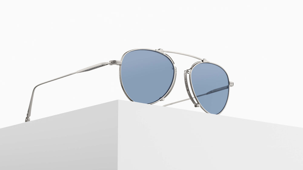 Matsuda M3130 - SG Palladium White | Sunglasses | Black Optical
