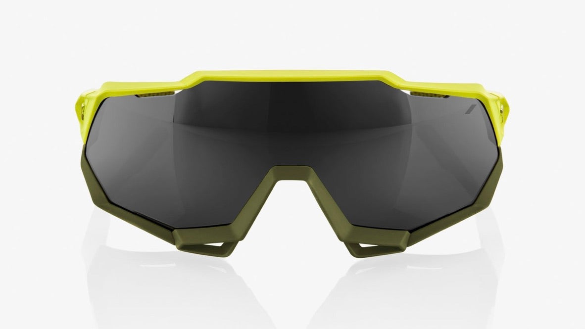 100% Speedtrap - Soft Tact Banana | Eyeglasses | Black Optical