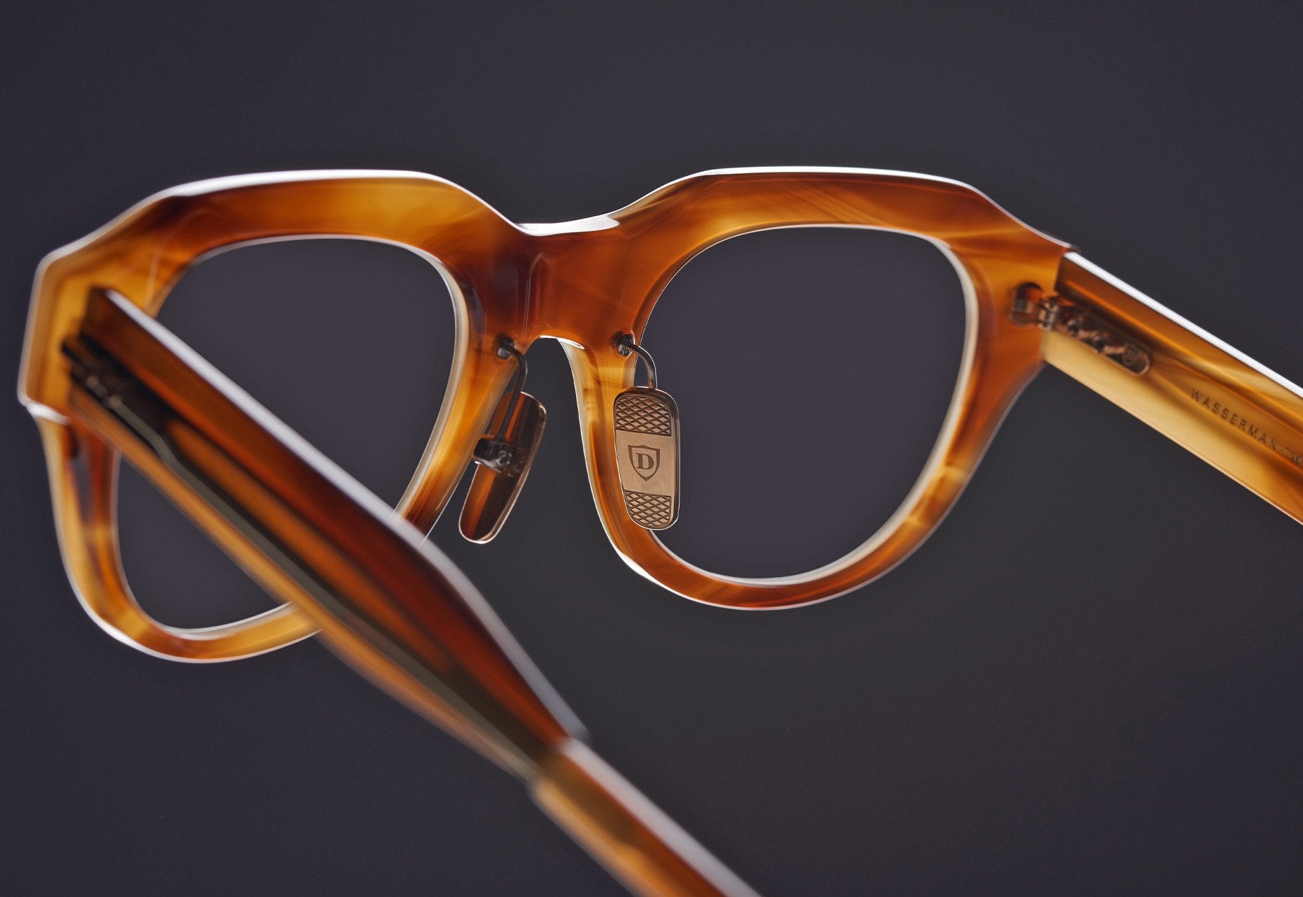 Dita Wasserman 2 - Amber Maple | Eyeglasses | Black Optical