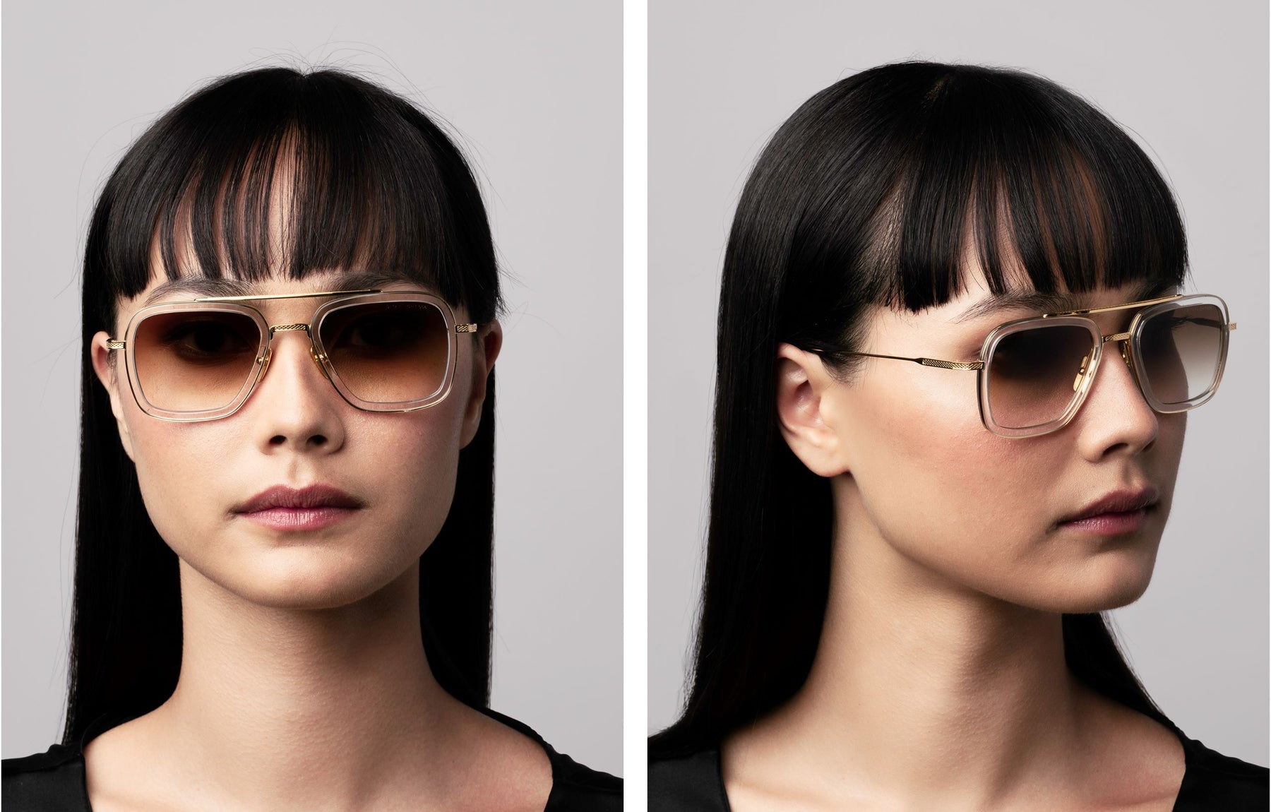 Dita Flight.006 - Clear | Sunglasses | Black Optical