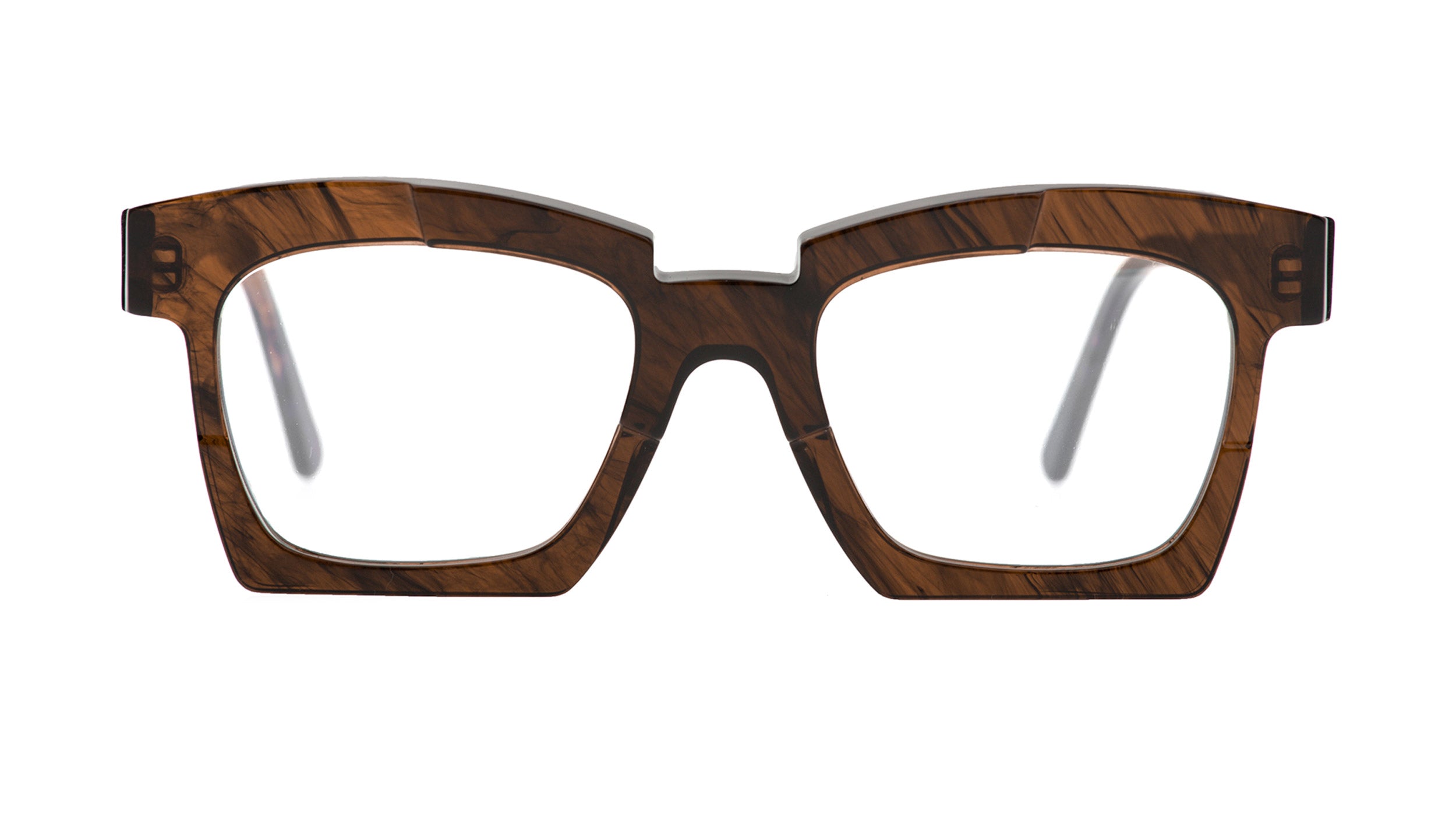 Kuboraum K5 - Brown | Eyeglasses | Black Optical