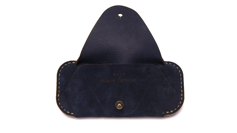 EYEWEAR SLEEVE-Navy Suede