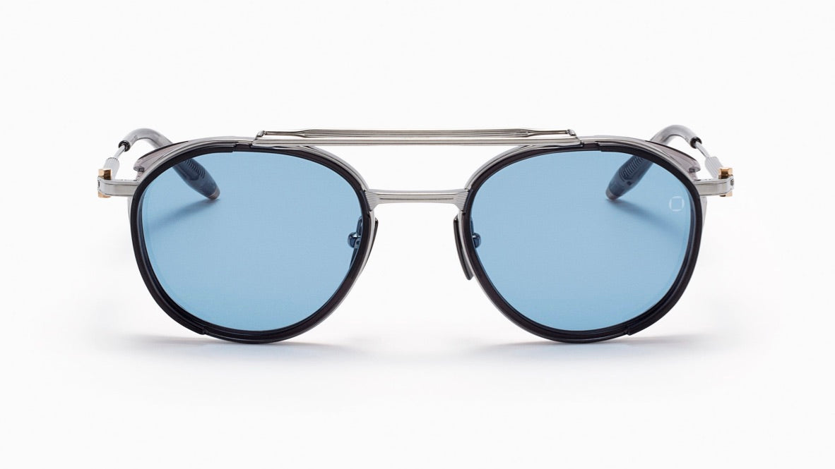 SKYMAPPER SUN-Brushed Palladium / Dark Crystal Grey / Blue