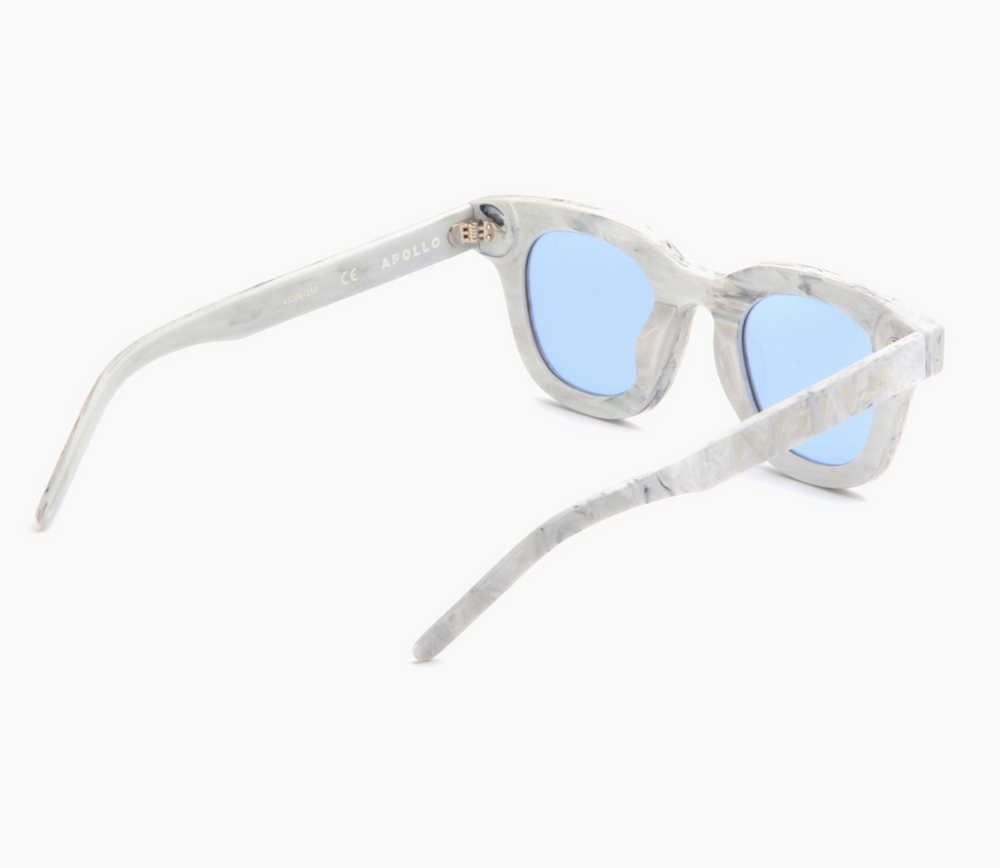 Akila Apollo - SUN Facetasm White Marble | Sunglasses | Black Optical