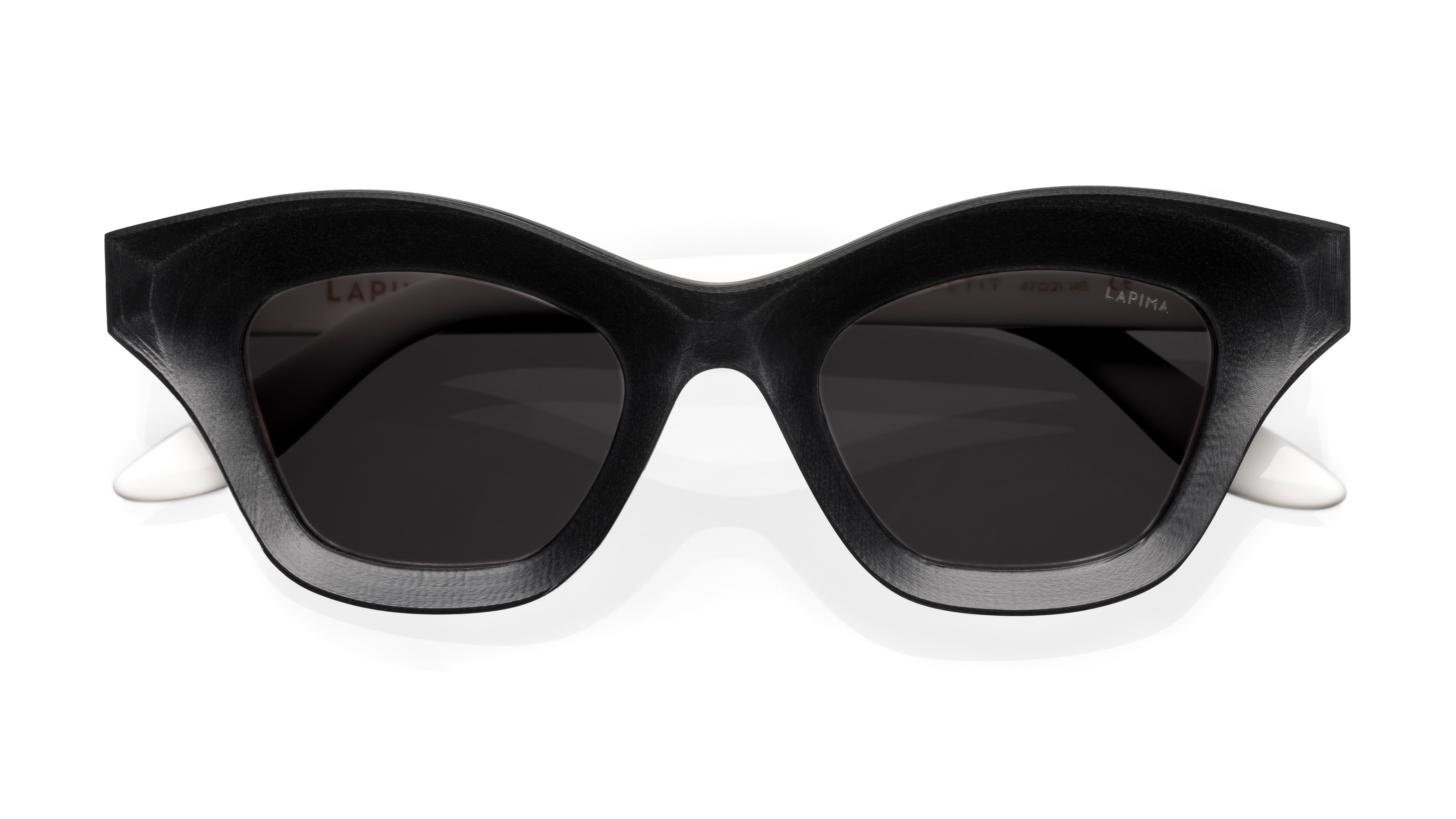 Black Cat-eye tortoiseshell-acetate sunglasses